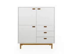 Barkast SVEA - Wit/Eik Wit -Zuiver || RICHMOND Verkoop tenzo svea 24422