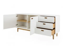 Dressoir SVEA - Wit/Eik Wit -Zuiver || RICHMOND Verkoop tenzo svea 24425
