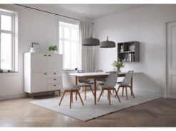 Barkast SVEA - Wit/Eik Wit -Zuiver || RICHMOND Verkoop tenzo svea 24447