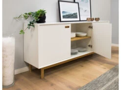 Dressoir SVEA - Wit/Eik Wit -Zuiver || RICHMOND Verkoop tenzo svea 24454