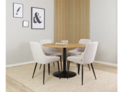 Tafel Rond TACO - Oak Veneer Hout -Zuiver || RICHMOND Verkoop tenzo taco 72885