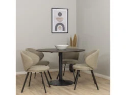 Tafel Rond TACO - Smoked Oak Bruin -Zuiver || RICHMOND Verkoop tenzo taco 72889