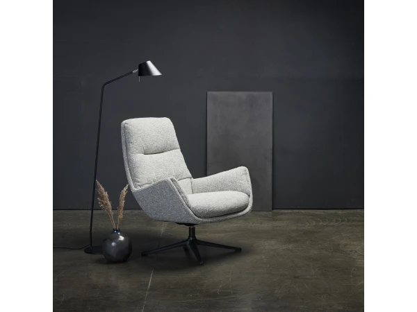 Fauteuil MORO - Firenze Lunar Grey Grijs 2 Fauteuil MORO - Firenze Lunar Grey Grijs - Afbeelding 2