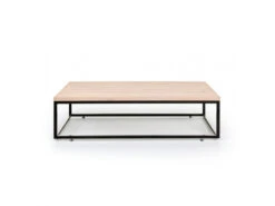 Salontafel ABERDEEN - Creamy White Hout