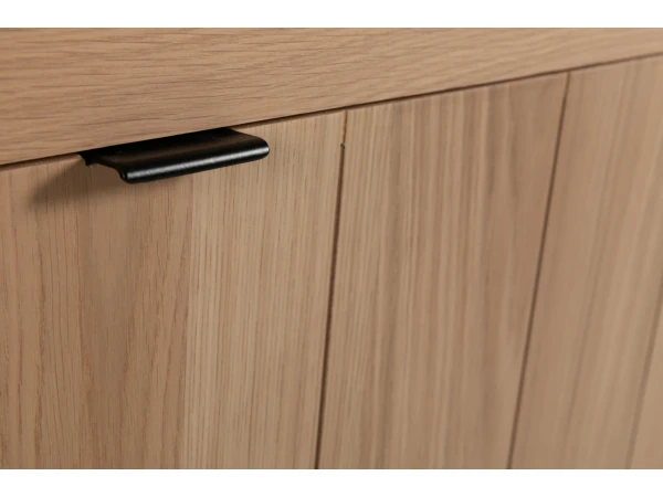 Vitrine BRIGHTON Incl. Led - Smoked Oak Hout 8 Vitrine BRIGHTON Incl. Led - Smoked Oak Hout - Afbeelding 8