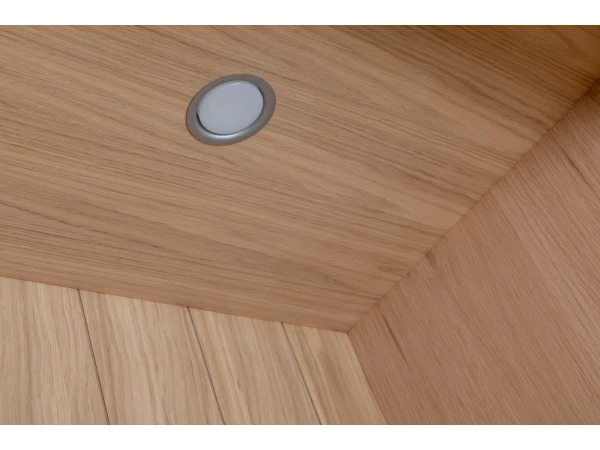 Vitrine BRIGHTON Incl. Led - Smoked Oak Hout 10 Vitrine BRIGHTON Incl. Led - Smoked Oak Hout - Afbeelding 10