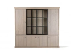 Vitrine BRIGHTON Incl. Led - Creamy White Hout -Zuiver || RICHMOND Verkoop william winston brighton 40247