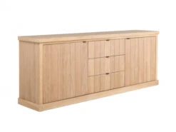 Dressoir BRIGHTON - Smoked Oak Hout