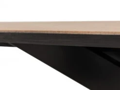 Eetkamertafel FISHBONE - Wit Eiken/Zwart Hout -Zuiver || RICHMOND Verkoop william winston fishbone 60537