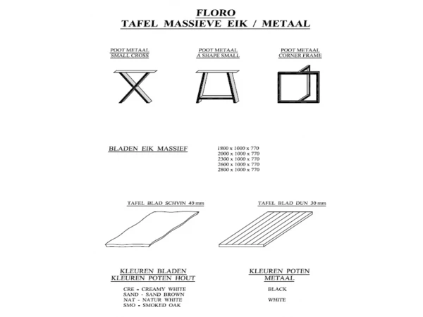 Eetkamertafel Rond FLORO - Black Matte Zwart 4 Eetkamertafel Rond FLORO - Black Matte Zwart - Afbeelding 4