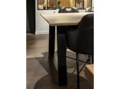 Eetkamertafel FLORO - Smoked Oak/zwart Hout -Zuiver || RICHMOND Verkoop william winston floro 53071