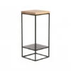 Console Hoog GLASGOW - Smoked Oak Hout