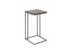 Bijzettafel GLASGOW - Zwart Zwart