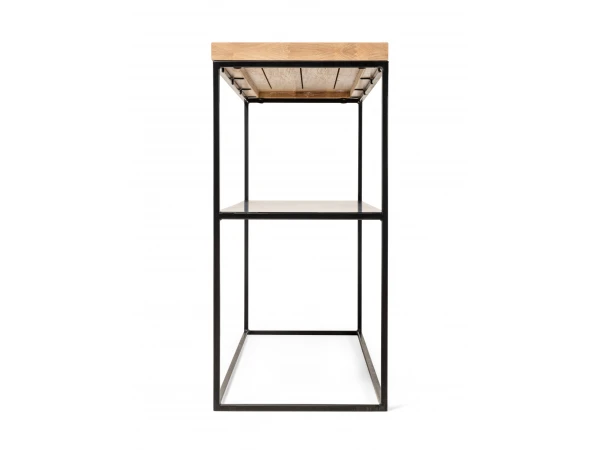 Console GLASGOW - Smoked Oak Hout 4 Console GLASGOW - Smoked Oak Hout - Afbeelding 4