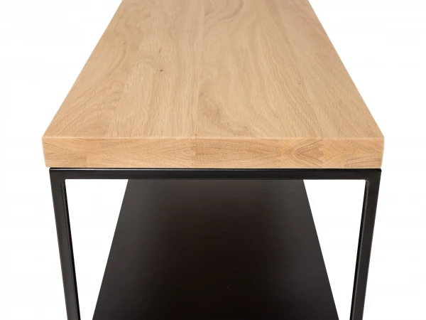 Console GLASGOW - Smoked Oak Hout 10 Console GLASGOW - Smoked Oak Hout - Afbeelding 10