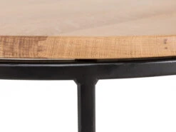 Ronde Salontafel GLASGOW - Smoked Oak Hout -Zuiver || RICHMOND Verkoop william winston glasgow 68818