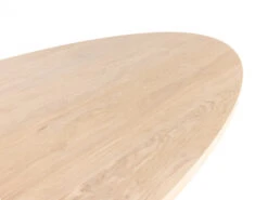 Eetkamertafel Ovaal GLASGOW - Eik Natuur/Wit Hout -Zuiver || RICHMOND Verkoop william winston glasgow 69560