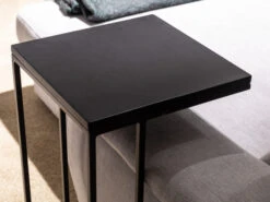 Bijzettafel KUBUS - Zwart Metaal Zwart -Zuiver || RICHMOND Verkoop william winston kubus 63657