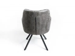 Stoel MILLER - Grijs Leder Grijs 9 Stoel MILLER - Grijs Leder Grijs -Zuiver || RICHMOND Verkoop william winston miller 33791