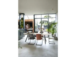 Tafel ARVADA Ovaal/poten Aan Zijkant - Naturel Hout -Zuiver || RICHMOND Verkoop xooon arvada 55722