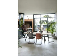 Tafel ARVADA Ovaal/poten Aan Zijkant - Naturel Hout -Zuiver || RICHMOND Verkoop xooon arvada 55723