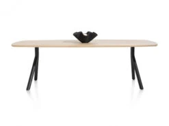 Tafel ARVADA Ovaal/poten Aan Zijkant - Naturel Hout -Zuiver || RICHMOND Verkoop xooon arvada 55729