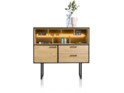 Dresette BELO - Naturel Eiken Hout