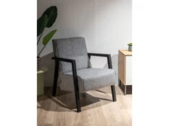 Fauteuil BUENO - Lichtgrijs/zwart Lichtgrijs 12 Fauteuil BUENO - Lichtgrijs/zwart Lichtgrijs -Zuiver || RICHMOND Verkoop xooon bueno 72420