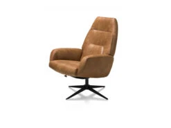 Fauteuil Met Hoge Rug CAPRI - Secilia Cognac Cognac -Zuiver || RICHMOND Verkoop xooon capri 50857