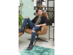 Fauteuil Met Hoge Rug CAPRI - Secilia Cognac Cognac -Zuiver || RICHMOND Verkoop xooon capri 50865