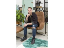 Fauteuil Met Hoge Rug CAPRI - Secilia Cognac Cognac -Zuiver || RICHMOND Verkoop xooon capri 50867