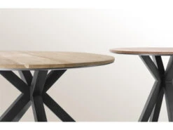 Eetkamertafel COLOMBO - Massief Eik Railway Bruin Hout -Zuiver || RICHMOND Verkoop xooon colombo 50095 2