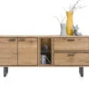 Dressoir DENMARK - Oak Railway Brown Hout