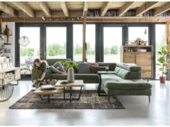 Highboard DENMARK - Oak Railway Brown Hout -Zuiver || RICHMOND Verkoop xooon denmark 46312