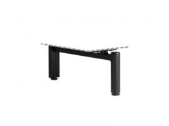 Set Van 2 Metalen U-poten En Middenpoten ELEMENTS Zwart