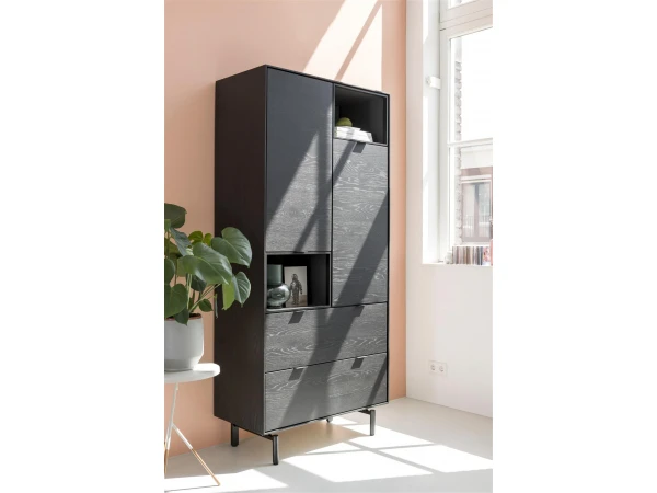 Bergkast ELEMENTS - Onyx Zwart 4 Bergkast ELEMENTS - Onyx Zwart - Afbeelding 4