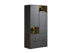 Bergkast ELEMENTS - Onyx Zwart 10 Bergkast ELEMENTS - Onyx Zwart -Zuiver || RICHMOND Verkoop xooon elements 50307