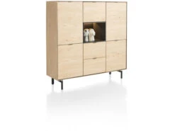 Dresette ELEMENTS Incl Poten - Naturel/zwart Hout -Zuiver || RICHMOND Verkoop xooon elements 57466