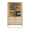 Vitrine FANEUR - Natural Oak Hout