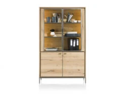 Vitrine FANEUR - Natural Oak Hout
