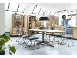 Boekenkast FANEUR - Natural Oak Hout -Zuiver || RICHMOND Verkoop xooon faneur 47382