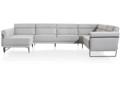 Hoekzetel FISKARDO Met Designpoot En Pocketveren - Grijs Grijs -Zuiver || RICHMOND Verkoop xooon fiskardo 56520