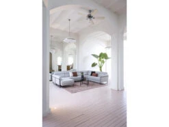 Hoekzetel FISKARDO Met Designpoot En Pocketveren - Grijs Grijs -Zuiver || RICHMOND Verkoop xooon fiskardo 56523