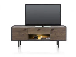 Lowboard FRESNO - Burned Hout