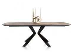 Tafel FRESNO - Burned Moza?ek Hout -Zuiver || RICHMOND Verkoop xooon fresno 44233