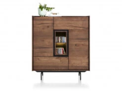 Highboard HALMSTAD - Choco Brown Bruin
