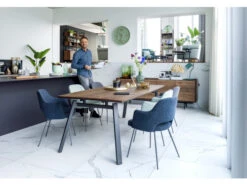 Dressoir HALMSTAD 190 Cm - Choco Brown Bruin -Zuiver || RICHMOND Verkoop xooon halmstad 47344