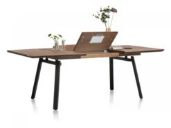 Uitschuiftafel HALMSTAD - Choco Brown Bruin 20 Uitschuiftafel HALMSTAD - Choco Brown Bruin -Zuiver || RICHMOND Verkoop xooon halmstad 47350