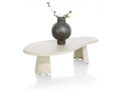 Salontafel Ovaal KALMAR - Stone Skin Beige -Zuiver || RICHMOND Verkoop xooon kalmar 70503