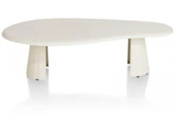 Salontafel Ovaal KALMAR - Stone Skin Beige -Zuiver || RICHMOND Verkoop xooon kalmar 70504